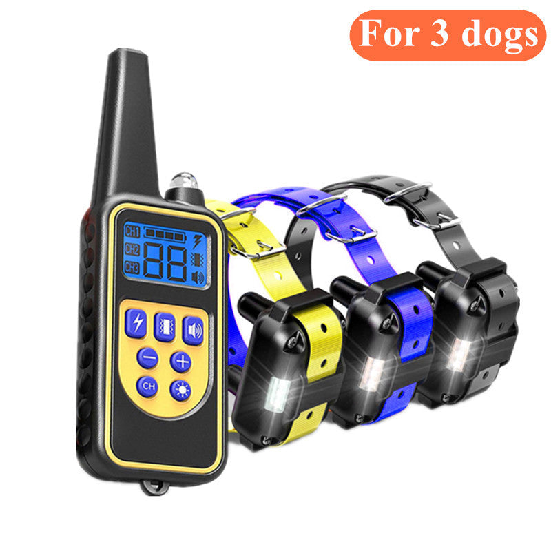 Dog Training Bark Control Collar Electric Vibration