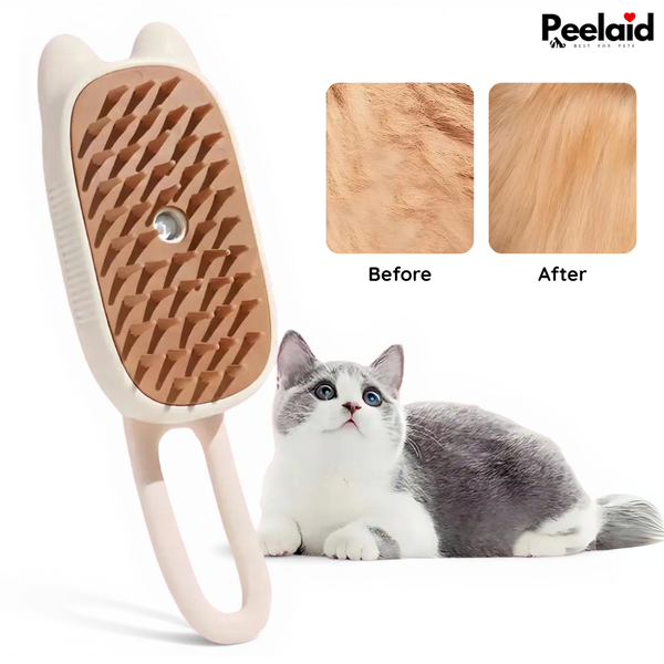 Steam Pet Grooming Brush