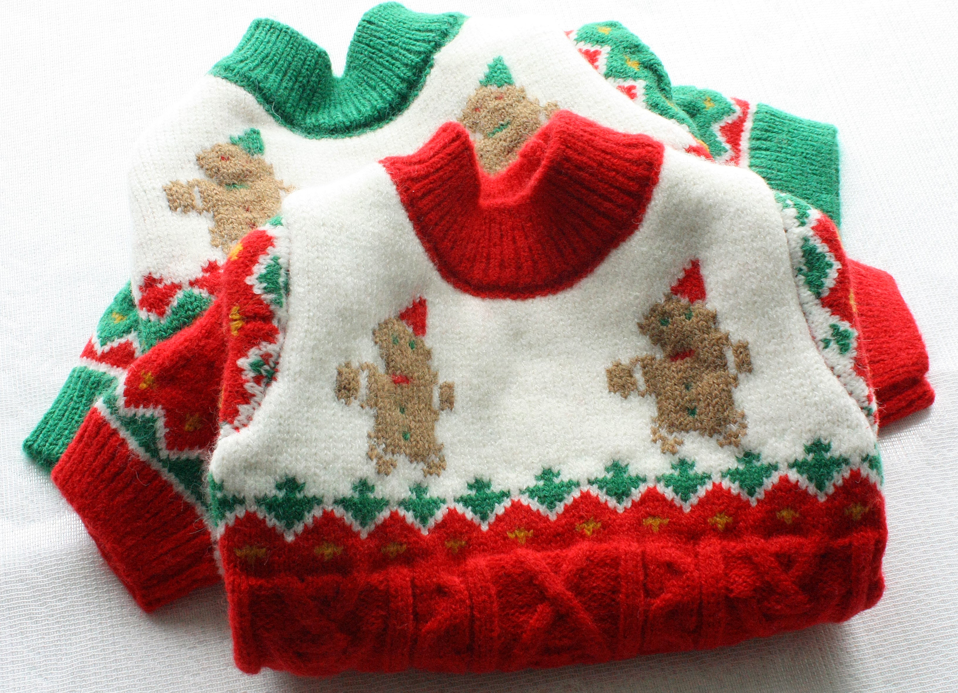 Christmas Dog Sweater Cozy Knitted Holiday Jumper Pullover Warm