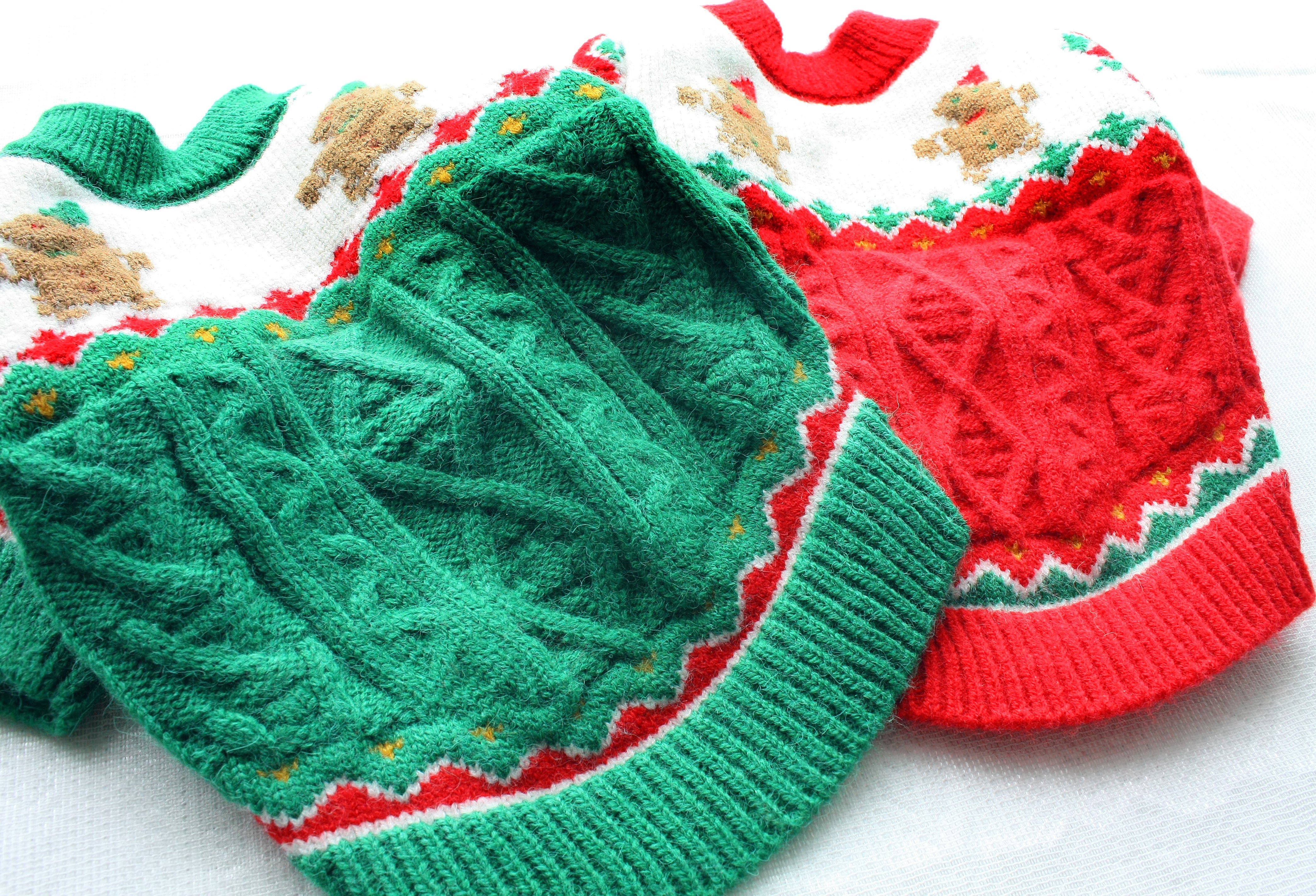 Christmas Dog Sweater Cozy Knitted Holiday Jumper Pullover Warm