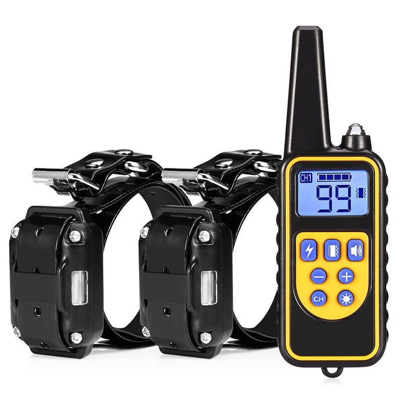 Dog Training Bark Control Collar Electric Vibration
