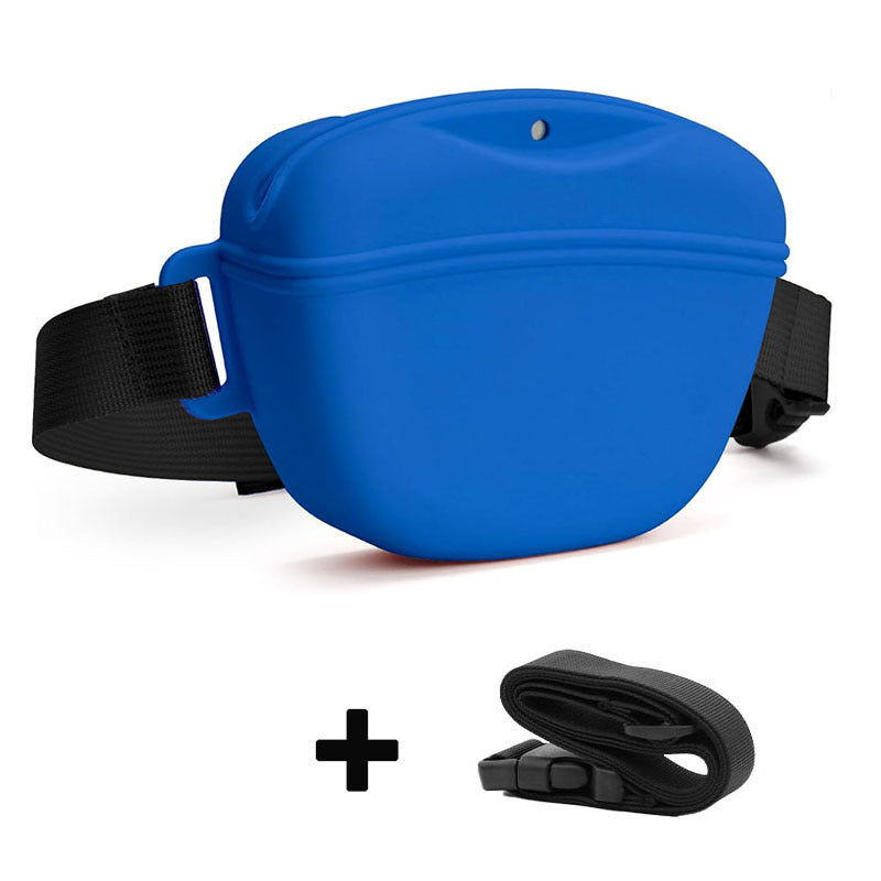 Silicone Dog Training Waist Bag Portable Pouch