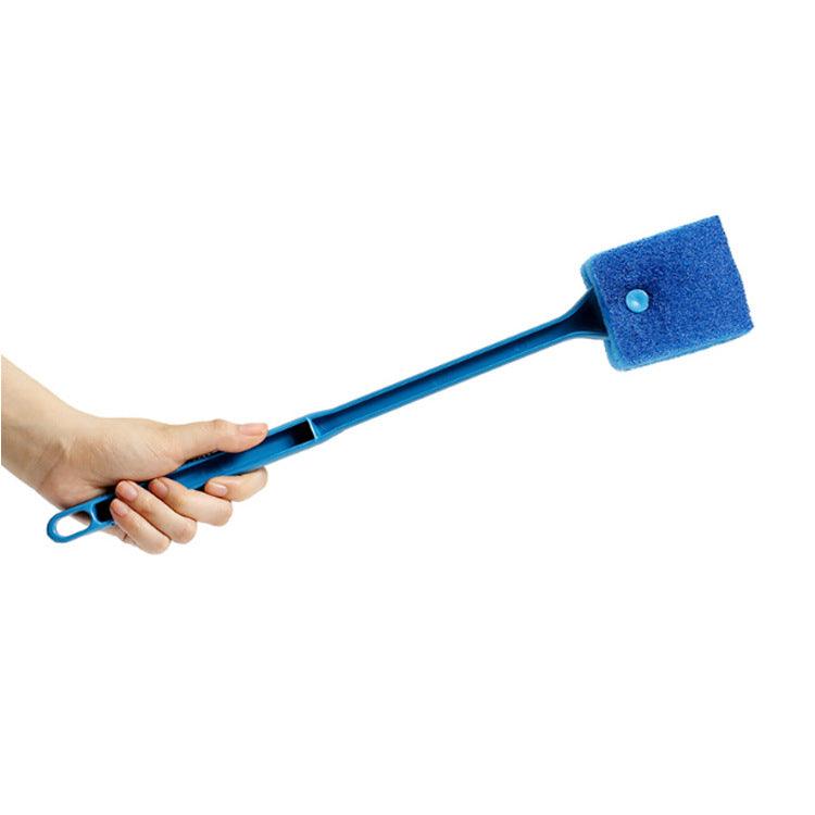 Dual-Sided Long Handle Aquarium Cleaning Brush