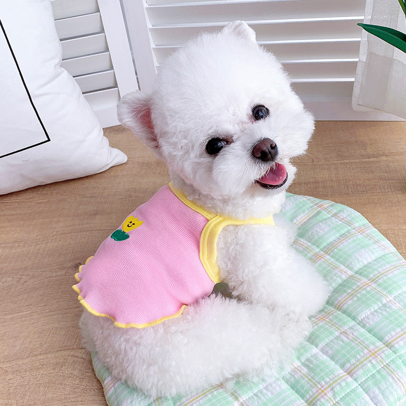Mile Pet Slim Summer Sheer Clothes for Small Dogs