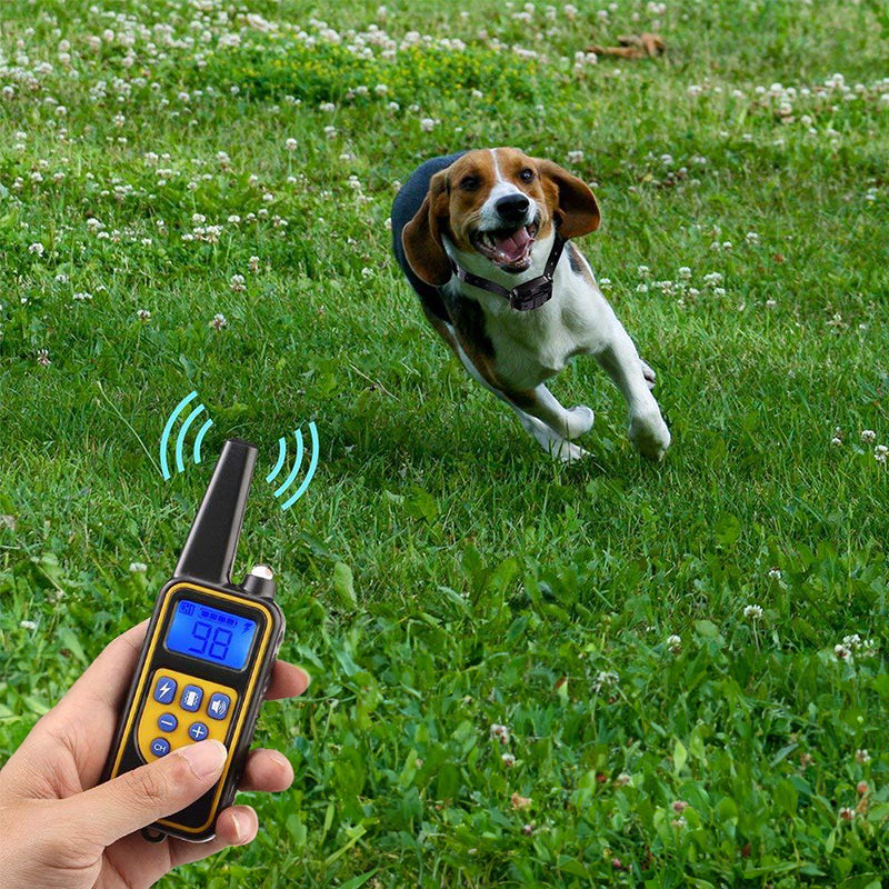 Dog Training Bark Control Collar Electric Vibration