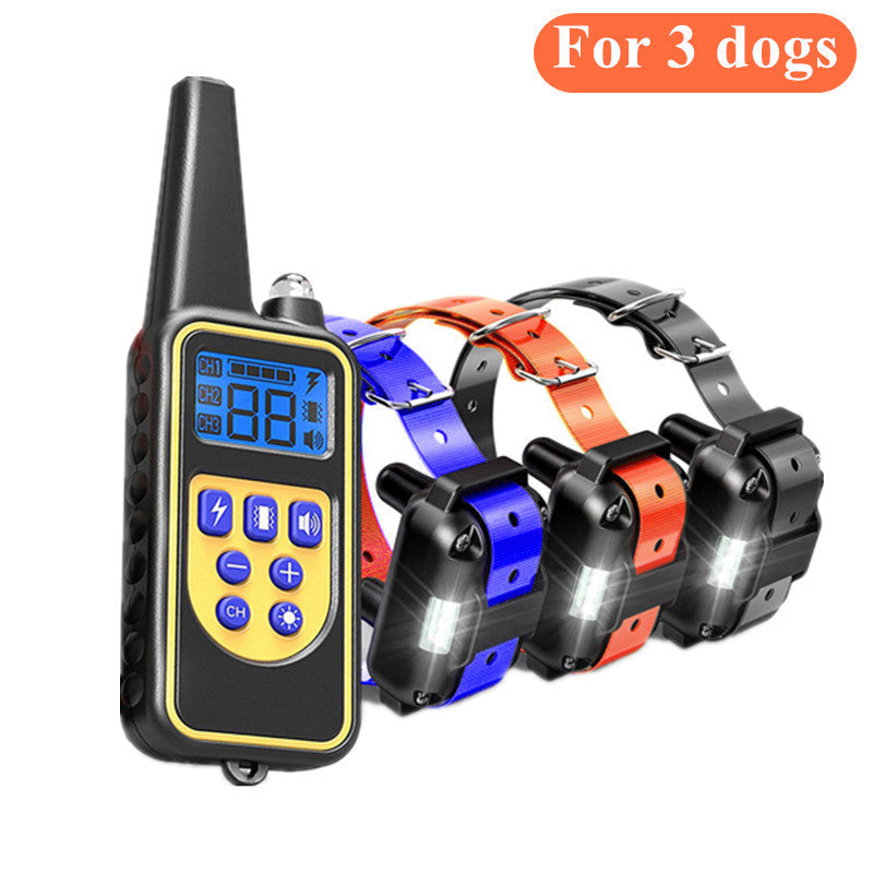 Dog Training Bark Control Collar Electric Vibration