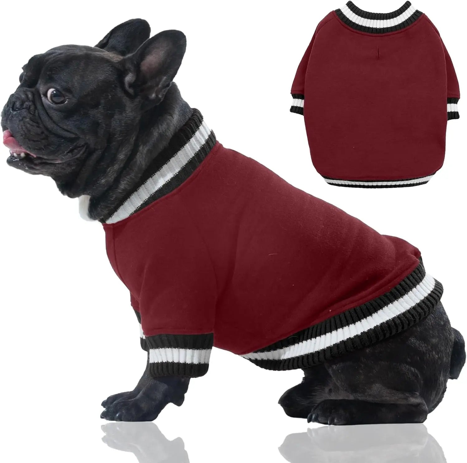 Dog Winter Fleece Pullover Soft Warm Hoodie