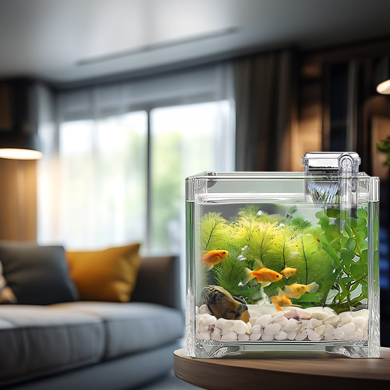 USB-Powered Mini Hanging Aquarium Filter 2.5W 250L/H