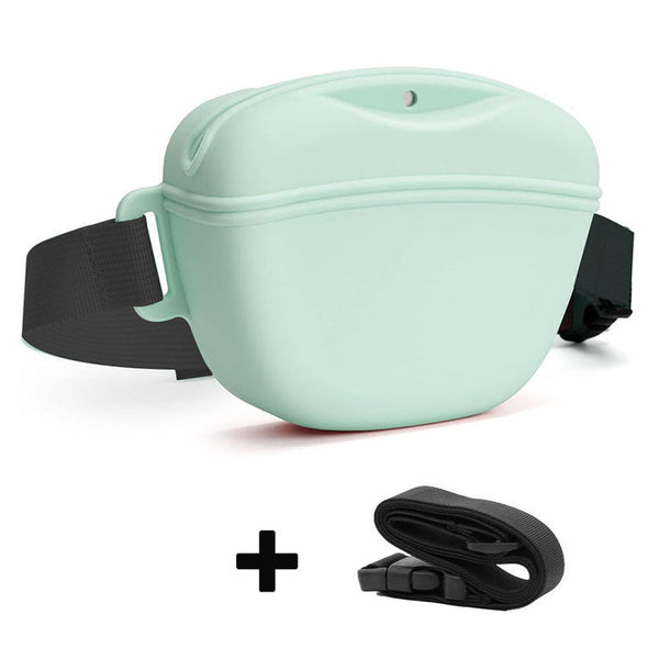 Silicone Dog Training Waist Bag Portable Pouch
