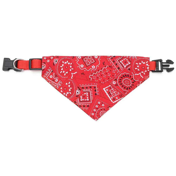 Adjustable Pet Bandana Scarf Stylish Comfortable Accessory
