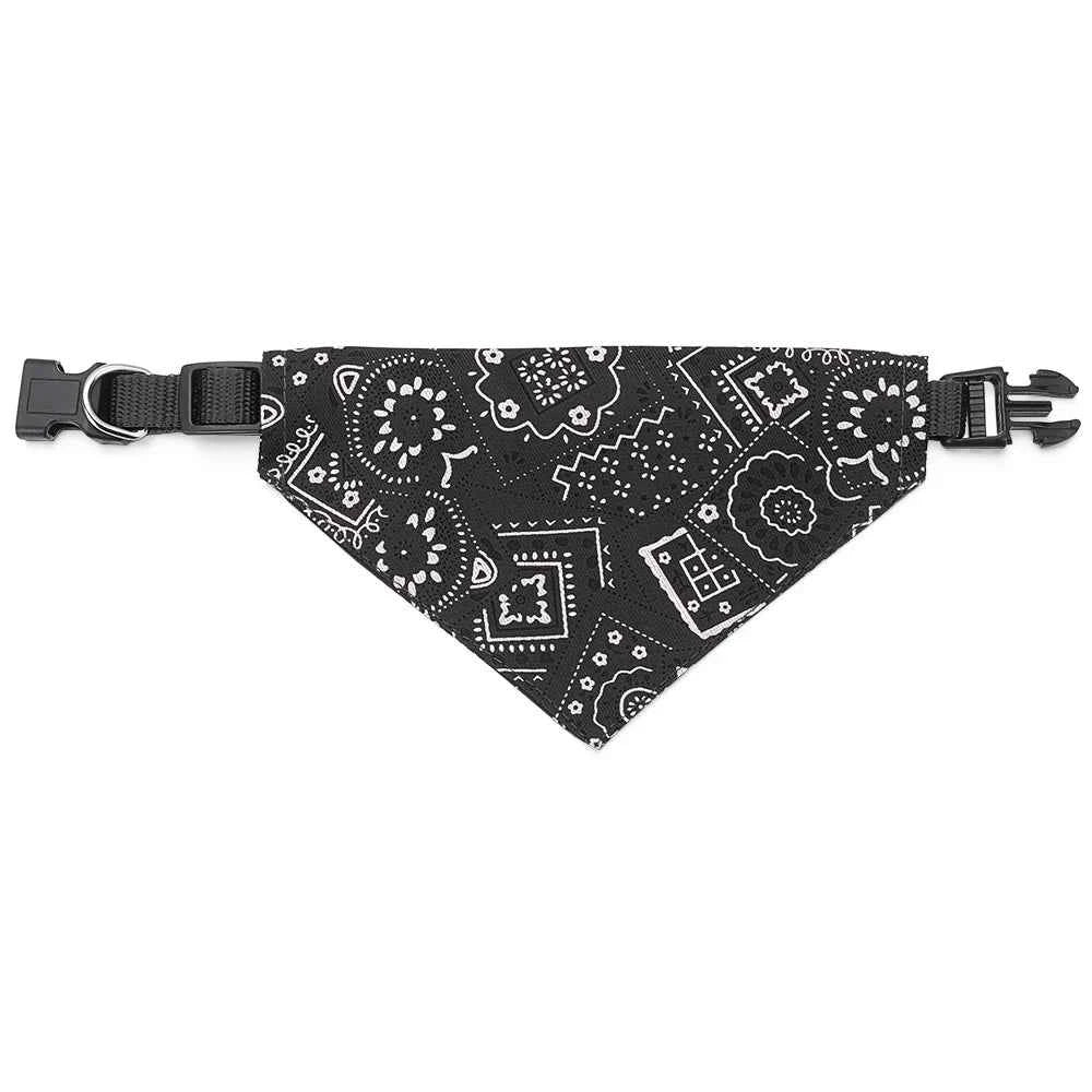 Adjustable Pet Bandana Scarf Stylish Comfortable Accessory
