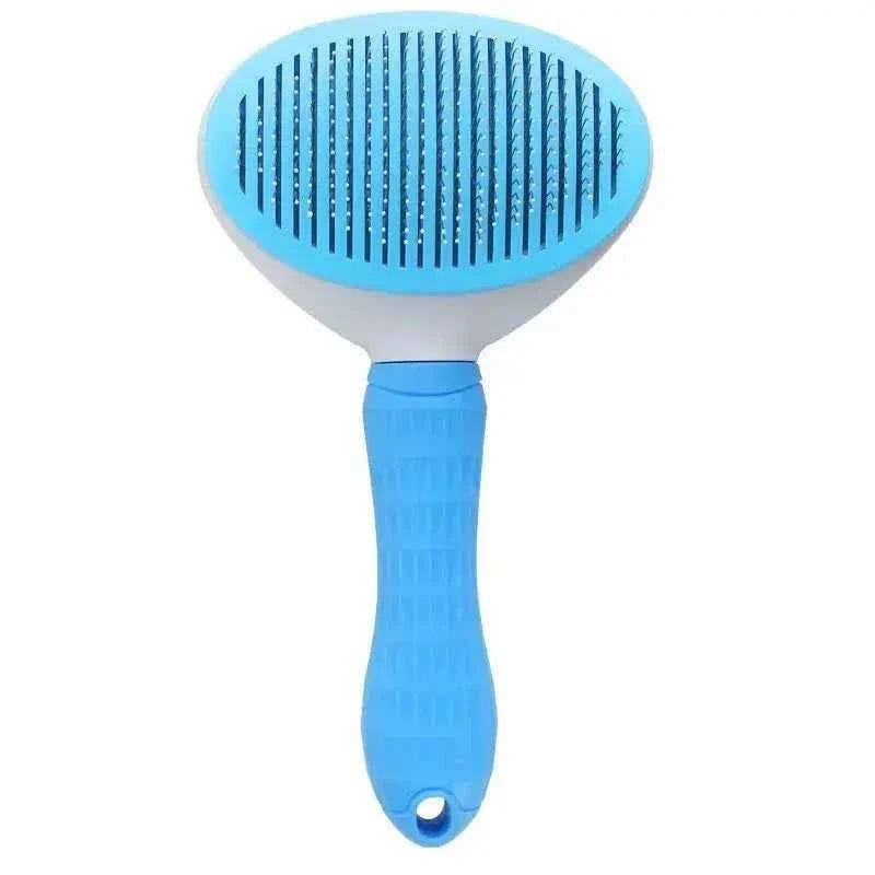 Self-Cleaning Pet Hair Removal Brush for Grooming