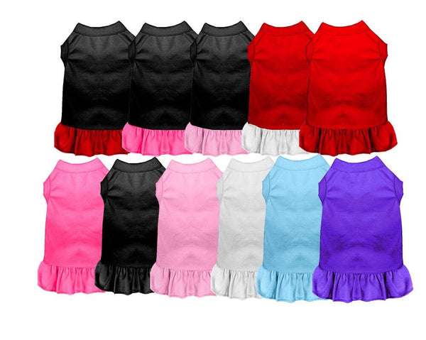 Plain Pet Dog & Cat Dress